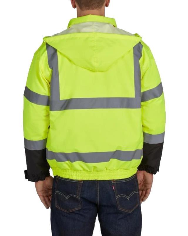 Where to find SAFETY JACKET 2X-LARGE BOMBER HI-VIS in Maine