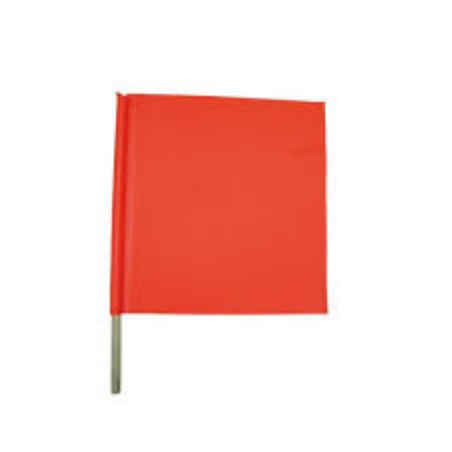 Rental store for SAFETY FLAG 18 X18  W WOODEN HANDLE in Maine 