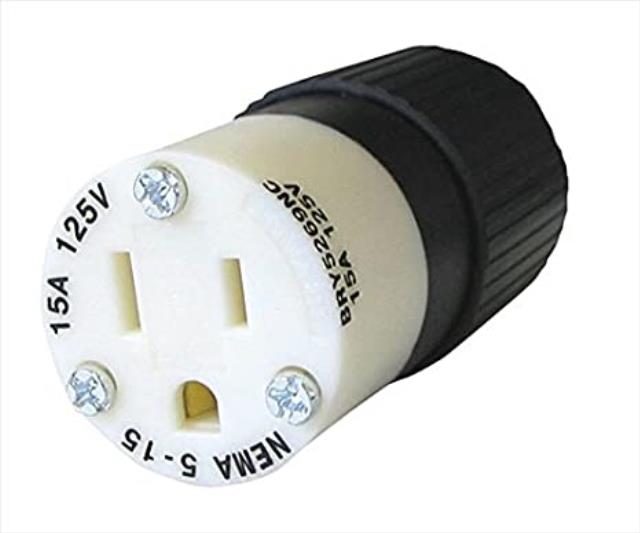 Rental store for PLUG CONNECTOR 15A-125V FEMALE in Maine 