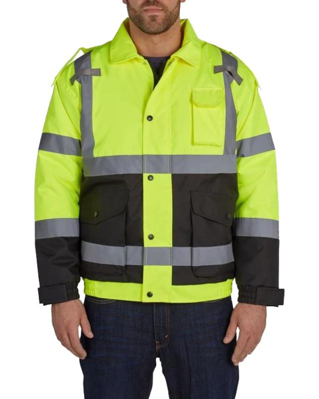 Rental store for SAFETY JACKET 3X-LARGE BOMBER HI-VIS in Maine 