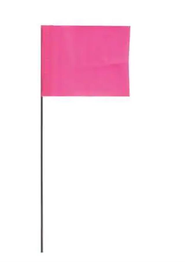 Rental store for MARKING FLAG PINK 3 1 2  X 2 1 2 in Maine 