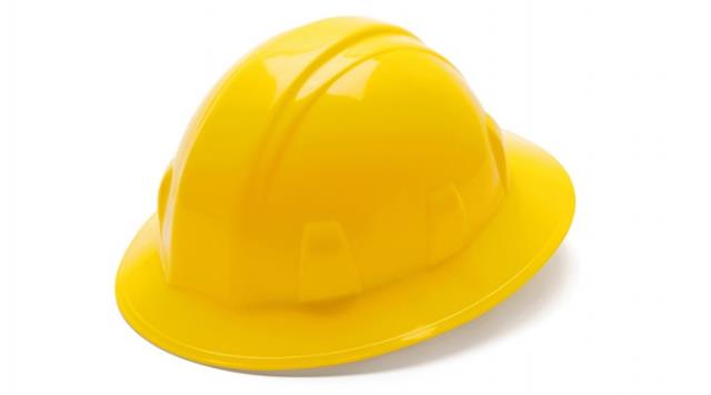 Rental store for SAFETY HARD HAT YELLOW FULL BRIM RATCHET in Maine 