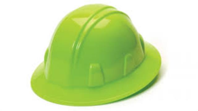 Rental store for SAFETY HARD HAT GREEN FULL BRIM RATCHET in Maine 